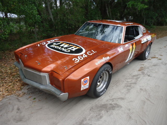 1972 3 TIME WINNER ACTUAL/RESTORED JACK INGRAM'S RACE CAR 1972 Chevrolet Monte Carlo