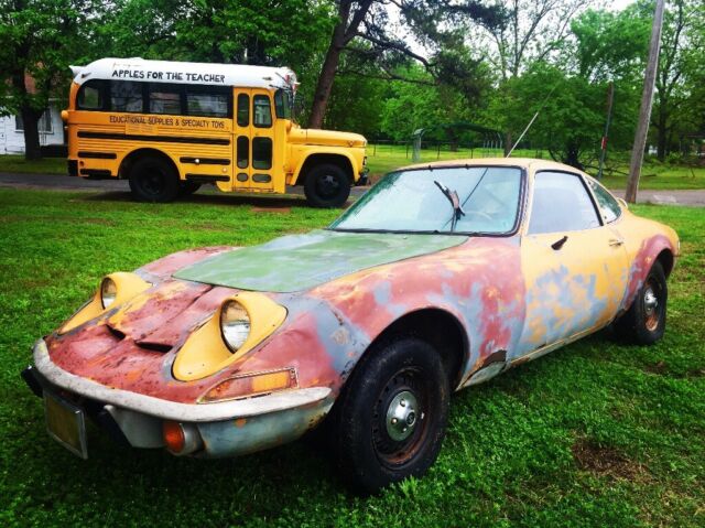 1972 72 Opel Gt micro patina rat rod project ls1 corvette Datsun muscle car mini 1972 Opel