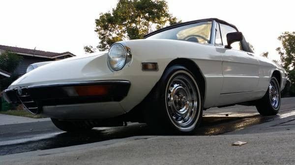 1972 ALFA ROMEO SPIDER 1972 Alfa Romeo Spider