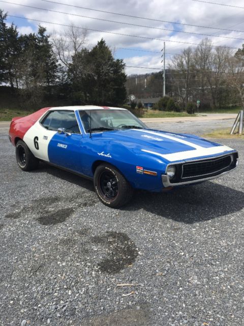 1972 AMC JAVELIN SST MARK DONAHUE RACE CAR CLONE 360 V8 AUTO TRANS RESTORED CAR 1972 AMC Javelin MARK DONAHUE RACE CAR CLONE
