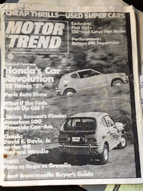 1972 Honda AZ 600 Coupe - photo 12