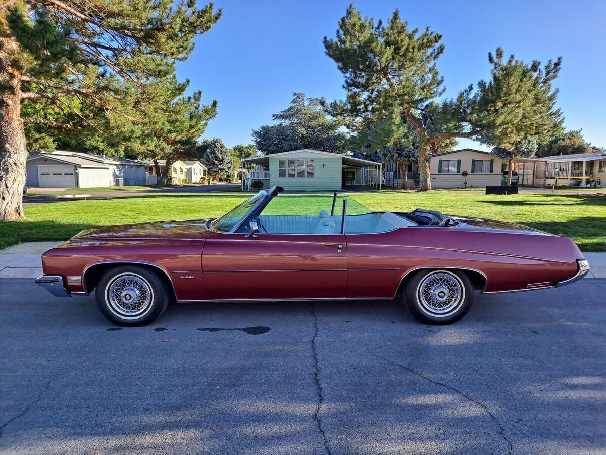 1972 Biuck Centurion Convertible 455 V8 4 barrel cab only 33,000 original miles 1972 Buick Centurion