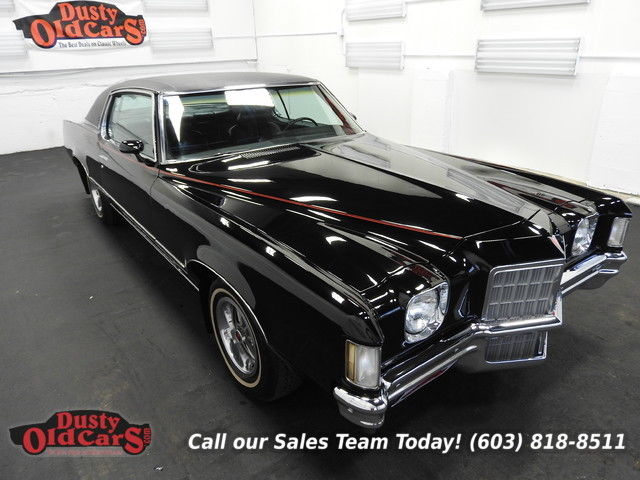1972 Black Runs Drives Body Inter Vgood 400CIV8 3 spd man! 1972 Pontiac Grand Prix Runs Drives Body Inter Vgood 400CIV8 3 spd man