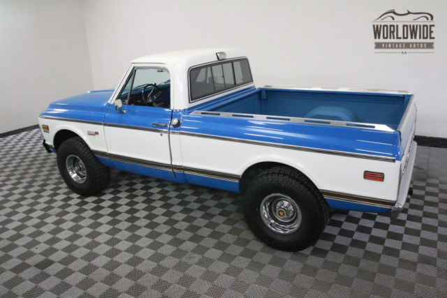 1972 Chevrolet Cheyenne FRAME OFF RESTORED 4X4 AC SHORT BED - photo 11