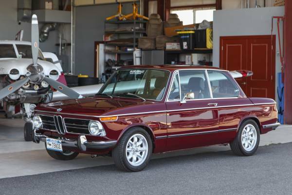 1972 BMW 2002 Malaga Red / Full Restoration / Hot Rod M10 / 5-Speed Manual 1972 BMW 2002