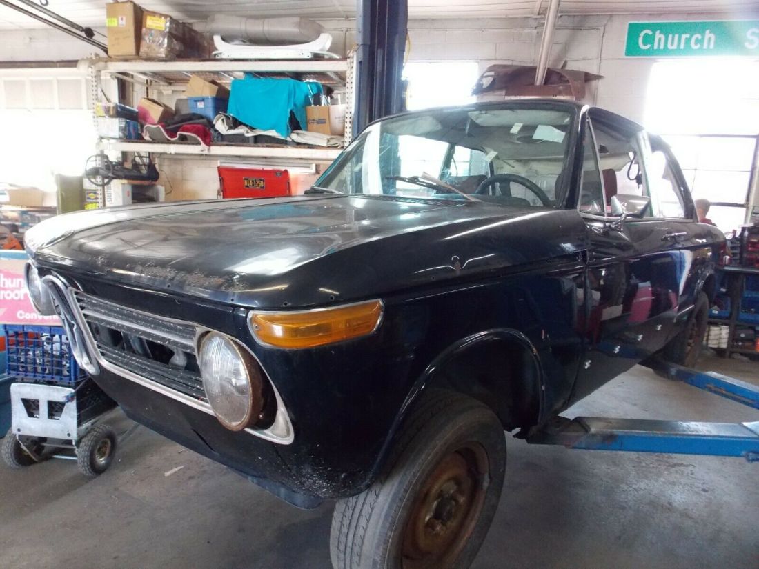 1972 BMW 2002 Tii Sun roof coupe, Restoration Project 1972 BMW 2002
