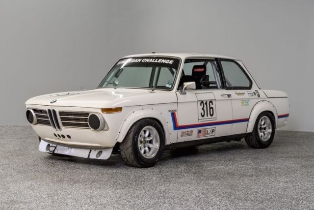 1972 BMW 2002 Vintage Race Car 0 White Sedan 2000 cc 4-Spd Auto 1972 BMW 2002 Vintage Race Car