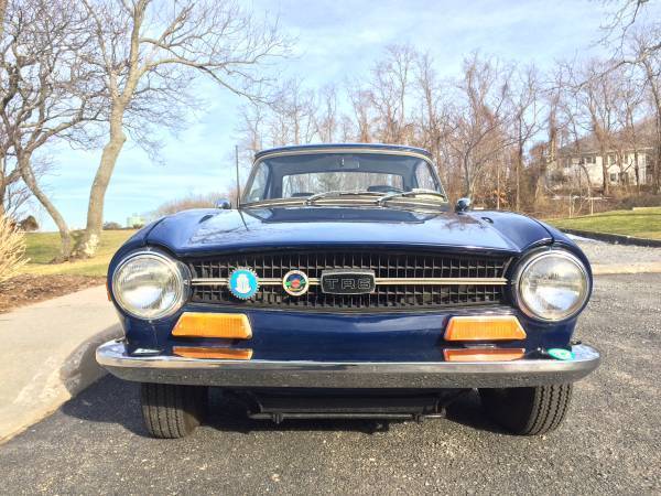 1972 British Triumph: TR-6 CONVERTIBLE 1972 Triumph TR-6