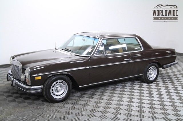 1972 Brown W114. Rare! Garaged. Power Windows. Beautiful.! 1972 Mercedes-Benz 200-Series W114. Rare! Garaged. Power Windows. Beautiful.