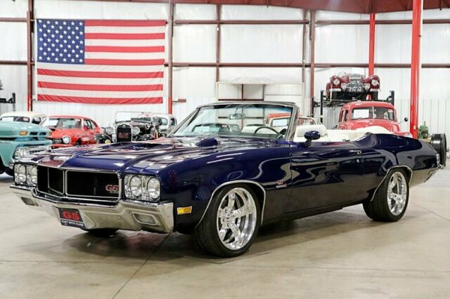 1972 Buick Gran Sport Tribute 1366 Miles Pacific Blue Convertible 455ci V8 (565H 1972 Buick Gran Sport Tribute