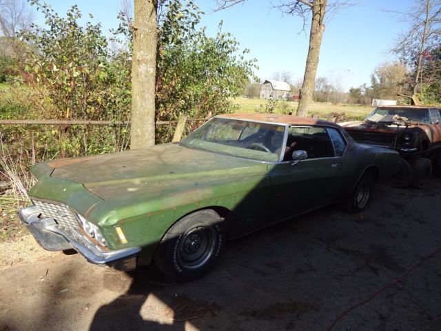 1972 Buick Riviera Boat Tail Needs Total Restoration 1972 Buick Riviera