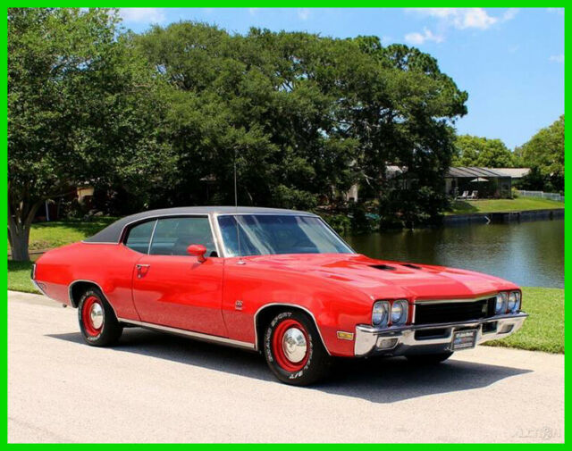 1972 Buick Skylark GS350 Automatic boxed F41 rear control arms rear sway bar 1972 Buick Gran Sport Rare 72 GS is one of 5526 GS 350 automatic cars built