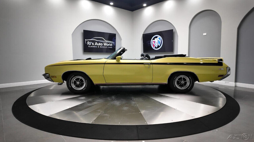 1972 Buick Skylark Factory Sunburst Yellow, Power Top, Ram Air Hood! - photo 2