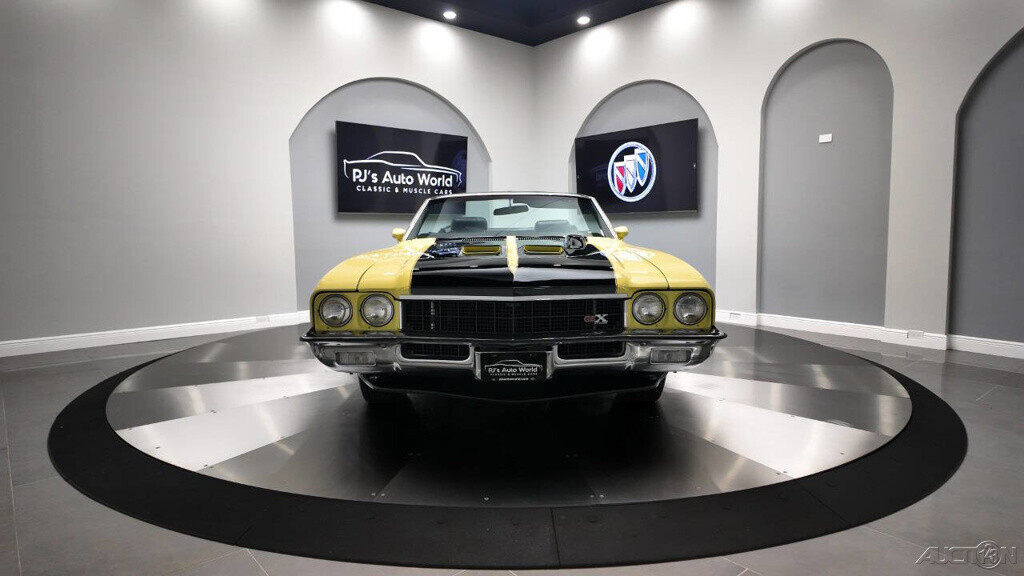 1972 Buick Skylark Factory Sunburst Yellow, Power Top, Ram Air Hood! - photo 8