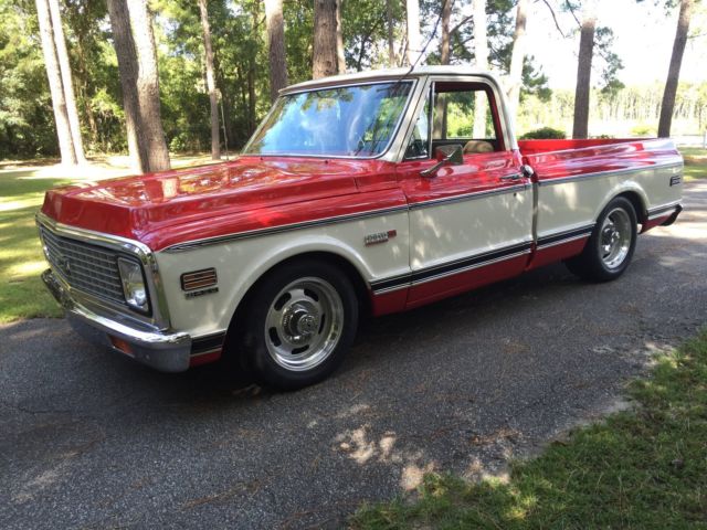 1972 C10 Big Block Cheyenne Super restored short bed pro touring restomod 1972 Chevrolet C-10 SUPER