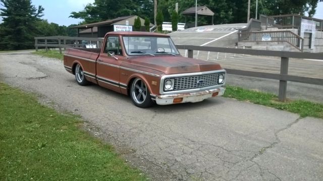 1972 c10 patina shop truck air suspension bagged BBC 454 not ls NO RESERVE 1972 Chevrolet C-10