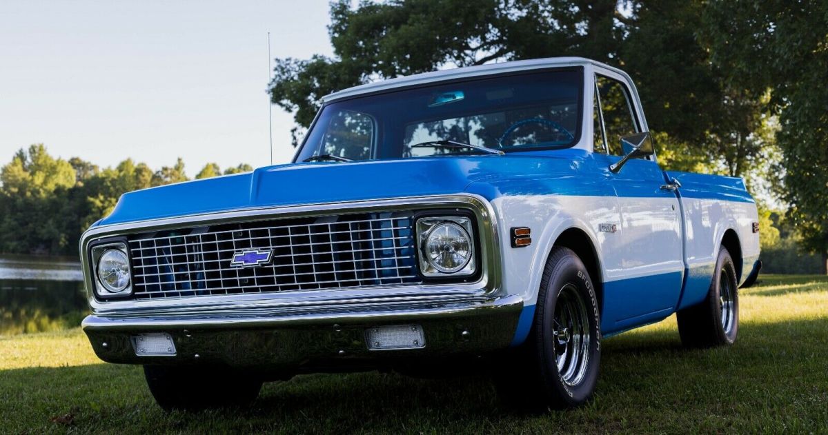 1972 c10 short bed factory ac, restored to original condition 1972 Chevrolet C-10