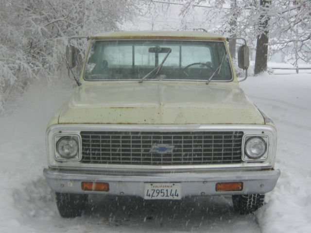 1972 C20 PICK UP TRUCK ORIGINAL 402 BIG BLOCK RUST FREE 1972 Chevrolet C-10