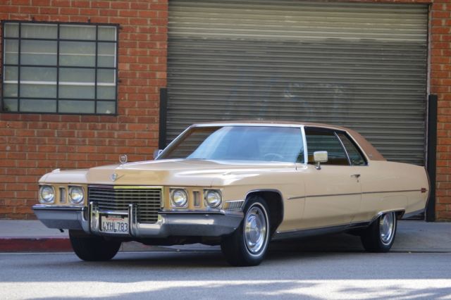 1972 Cadillac Coupe DeVille - Nice Example, Ready to Enjoy, NO RESERVE! 1972 Cadillac DeVille