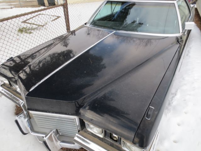 1972 Cadillac DeVille 2 dr black 1972 Cadillac DeVille