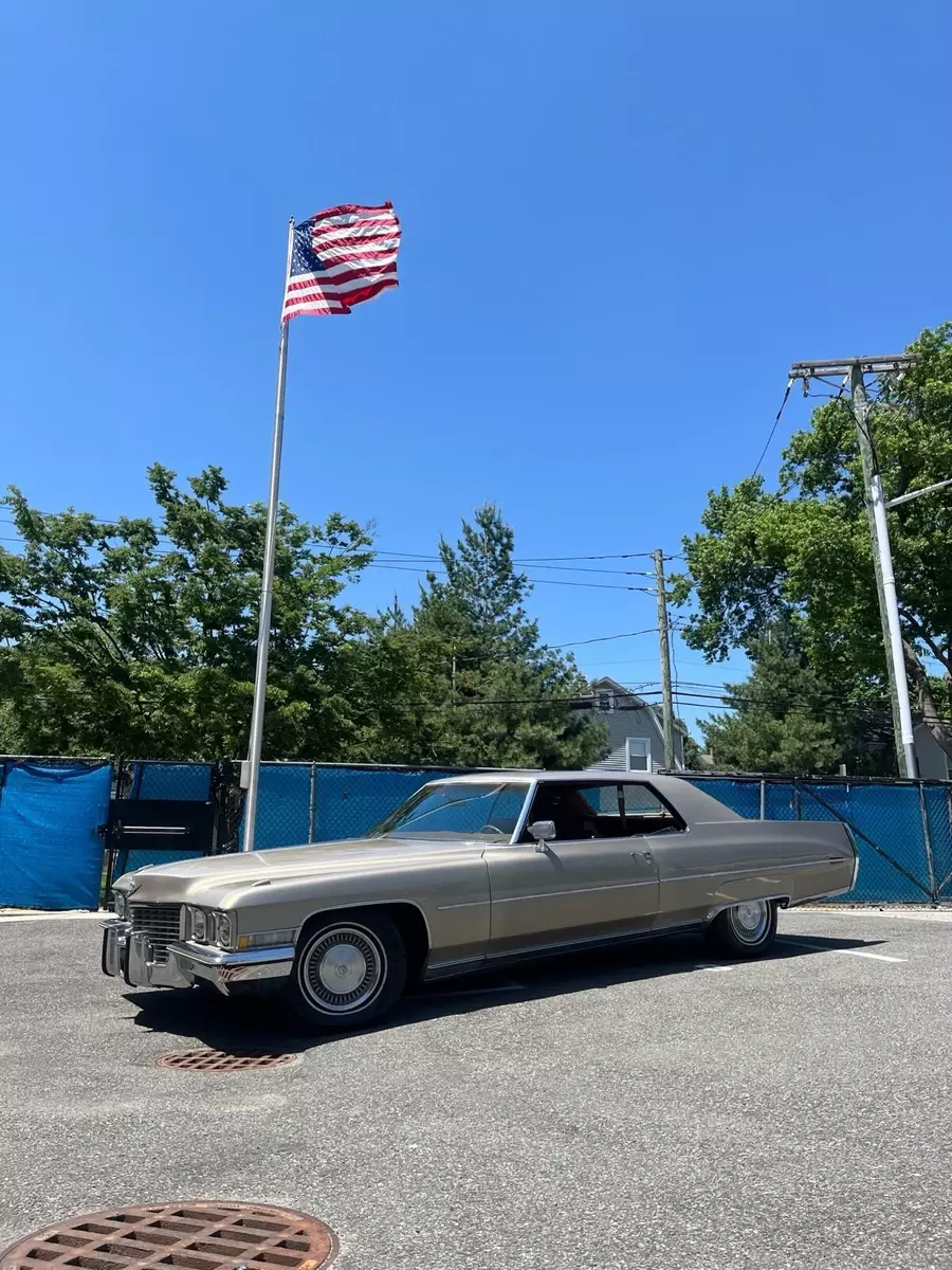 1972 Cadillac DeVille coupe deville