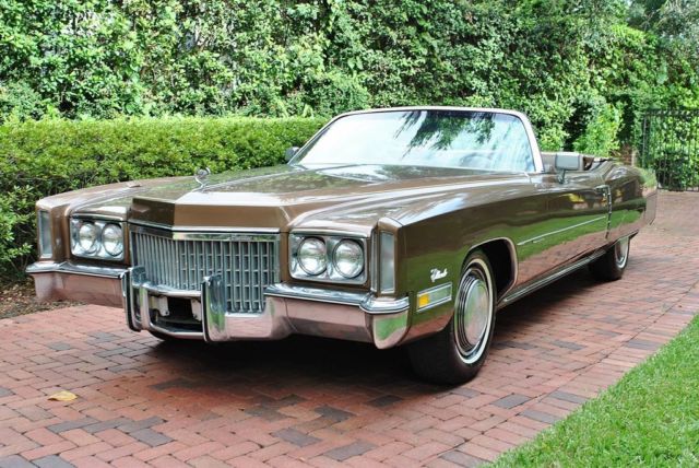1972 Cadillac Eldorado Convertible Pristine 79k Miles