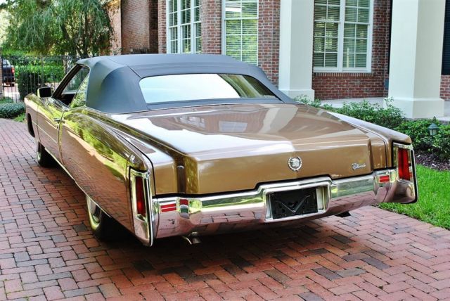 1972 Cadillac Eldorado Convertible Pristine 79k Miles - photo 12