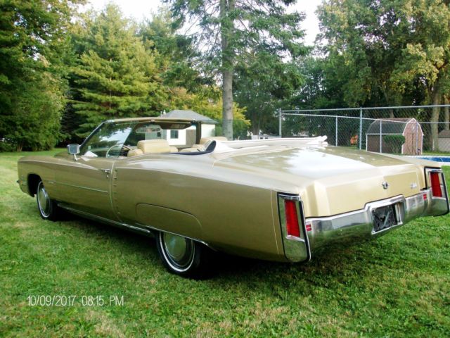 1972 Cadillac Eldorado Convertible V8 - photo 3