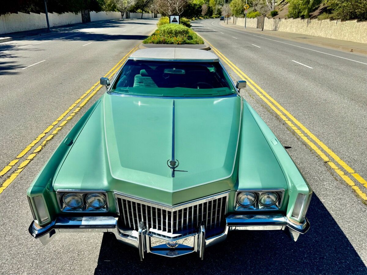 1972 Cadillac Eldorado FLEETWOOD Interior, Body by Fisher, 7955 Miles - photo 10