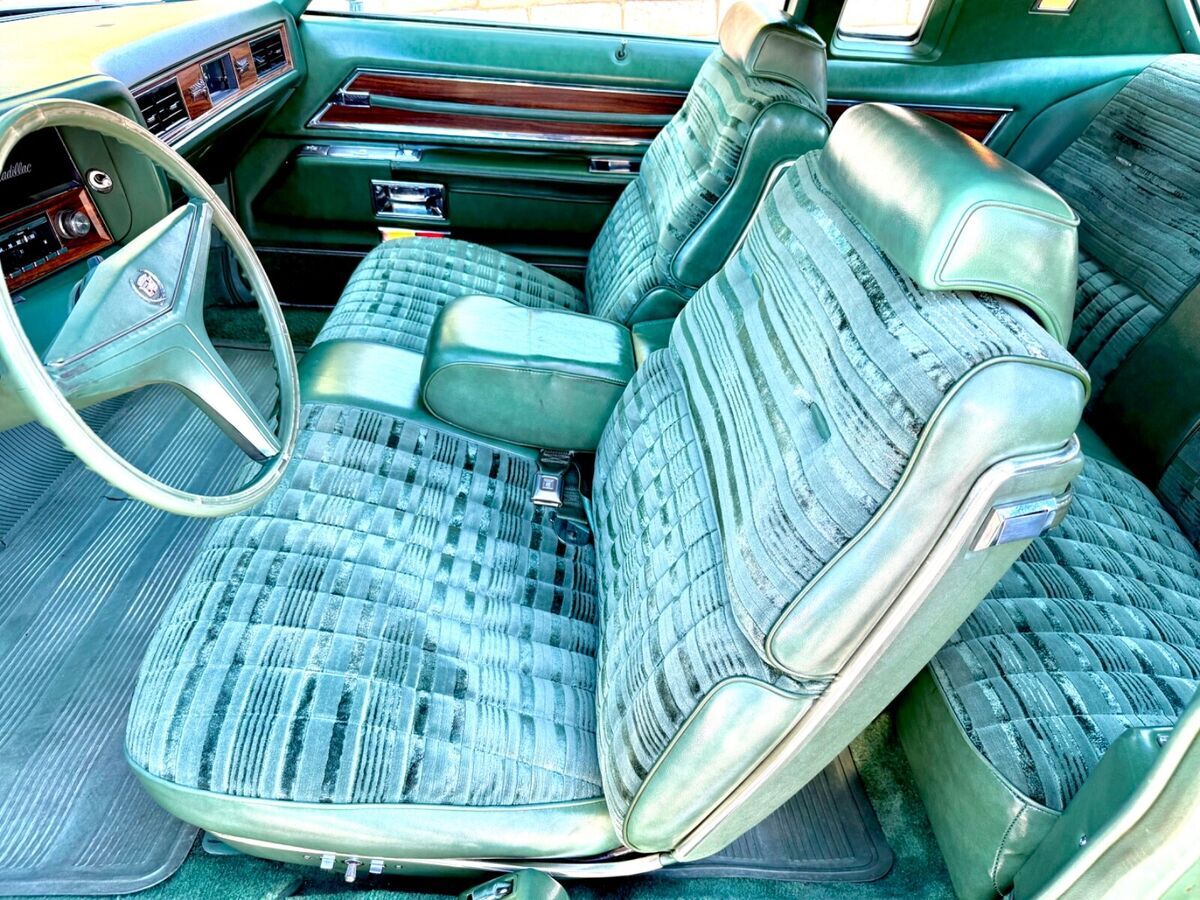 1972 Cadillac Eldorado FLEETWOOD Interior, Body by Fisher, 7955 Miles - photo 12