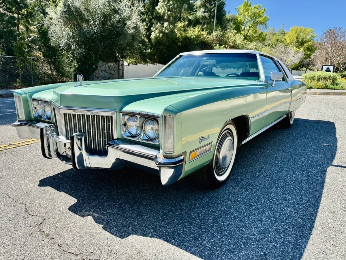 1972 Cadillac Eldorado FLEETWOOD Interior, Body by Fisher, 7955 Miles - photo 3