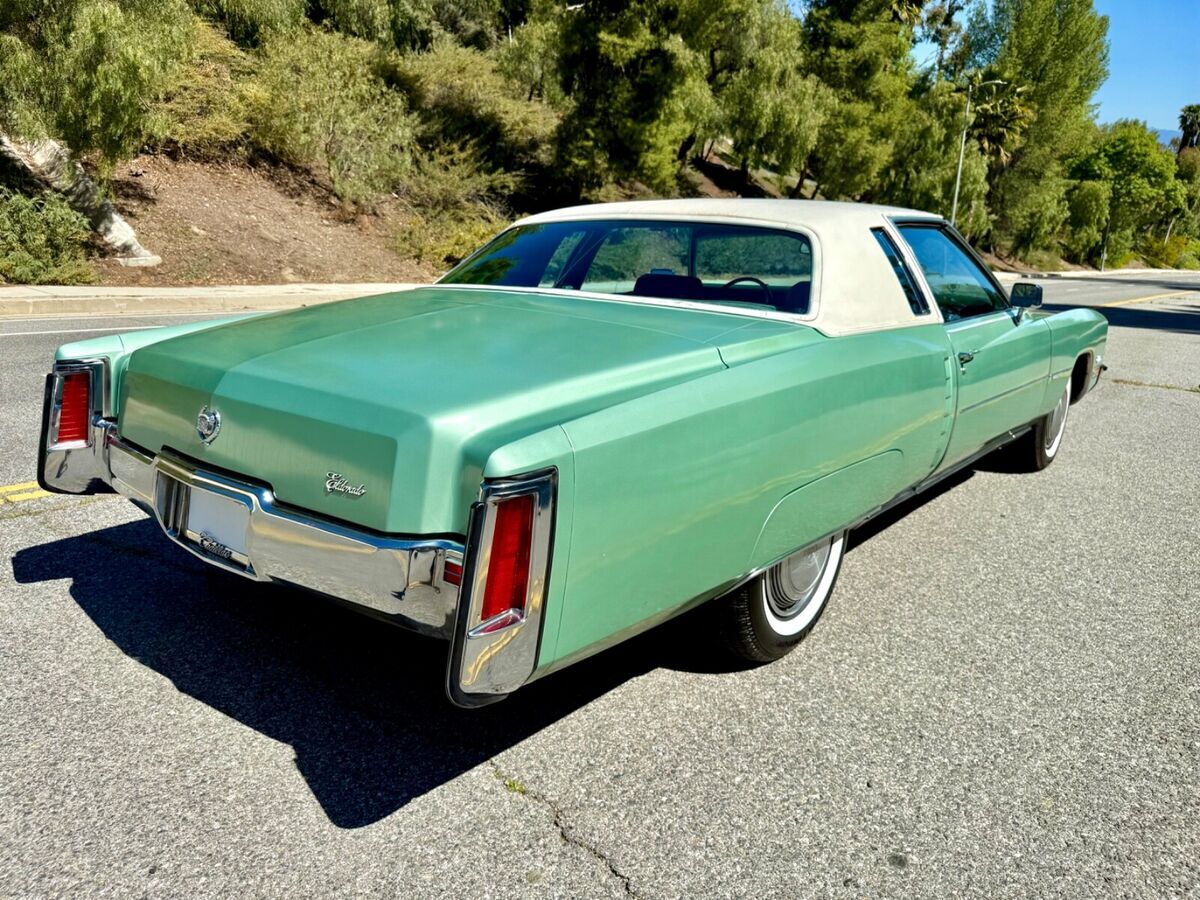 1972 Cadillac Eldorado FLEETWOOD Interior, Body by Fisher, 7955 Miles - photo 6