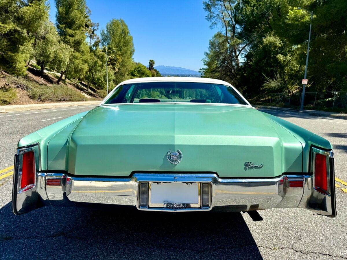 1972 Cadillac Eldorado FLEETWOOD Interior, Body by Fisher, 7955 Miles - photo 7