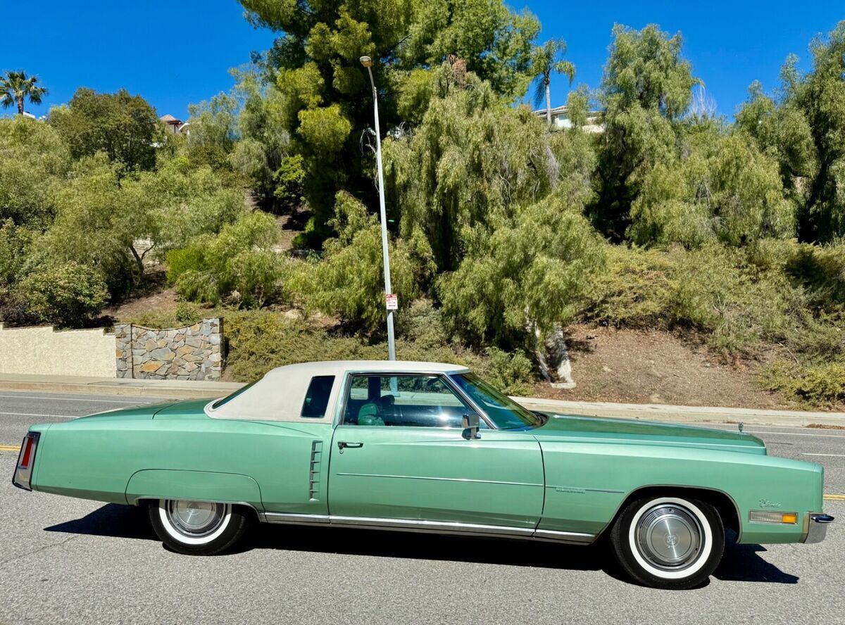 1972 Cadillac Eldorado FLEETWOOD Interior, Body by Fisher, 7955 Miles - photo 8