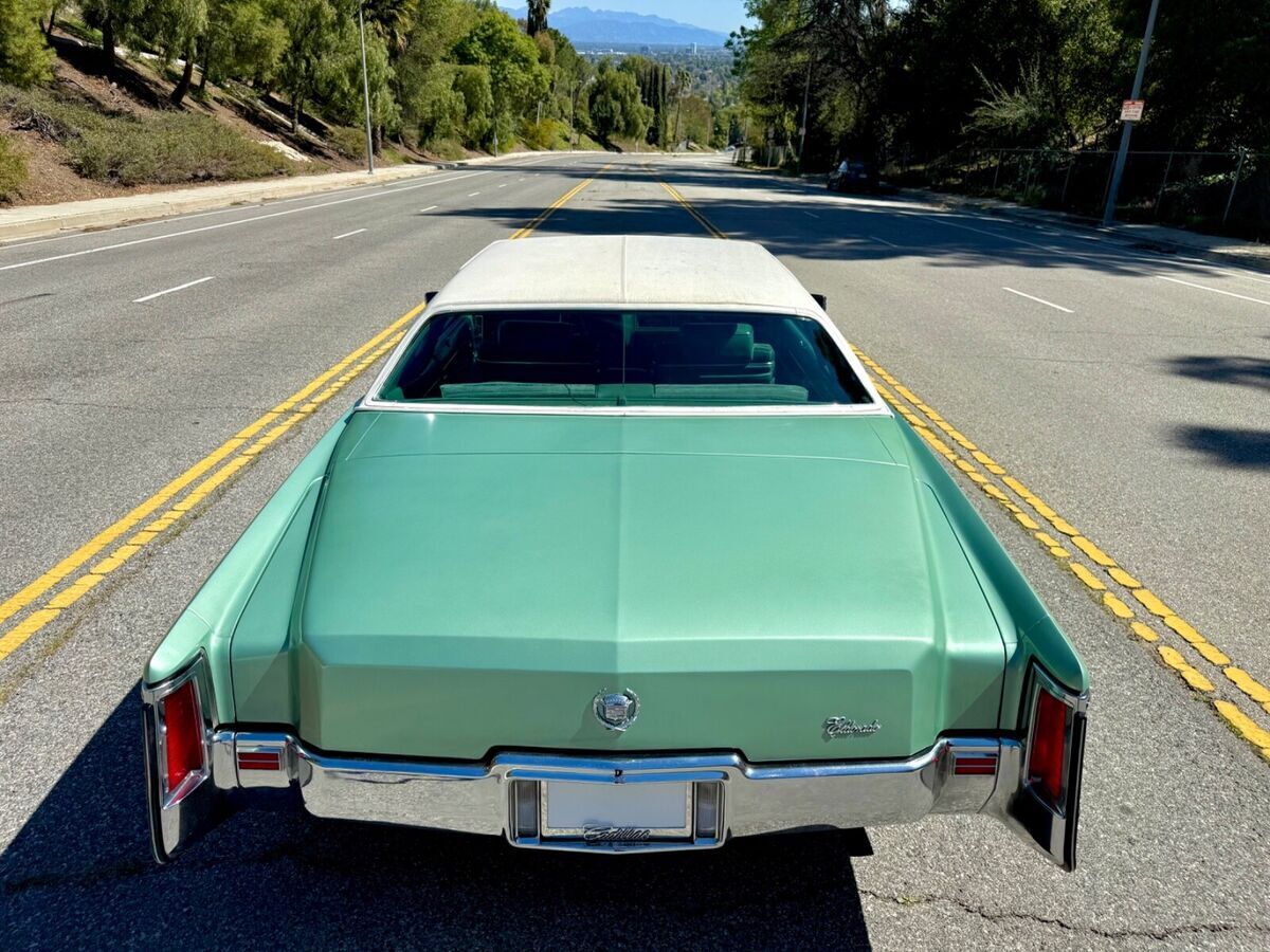 1972 Cadillac Eldorado FLEETWOOD Interior, Body by Fisher, 7955 Miles - photo 9