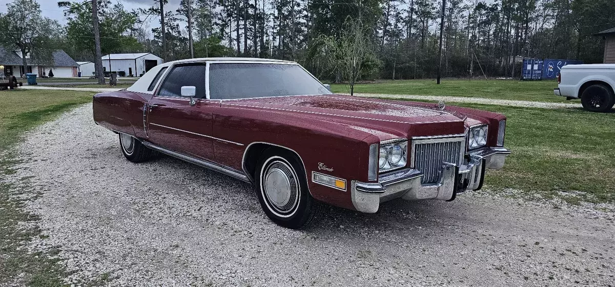 1972 Cadillac Eldorado Red 1972 Cadillac Eldorado