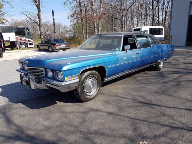 1972 Cadillac Fleetwood Limousine 1972 Cadillac Fleetwood