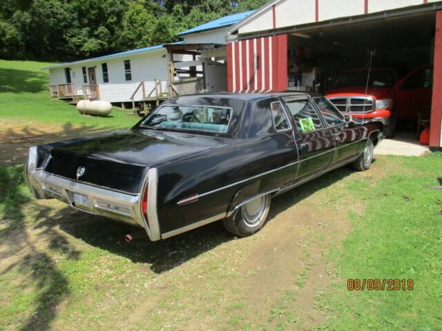 1972 Cadillac DeVille chrome
