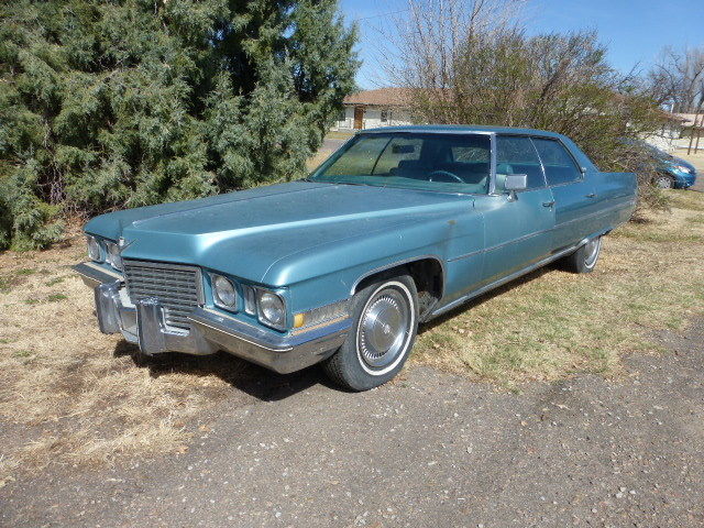 1972 Cadillac Sedan DeVille.  Estate/garage find !!! 1972 Cadillac DeVille