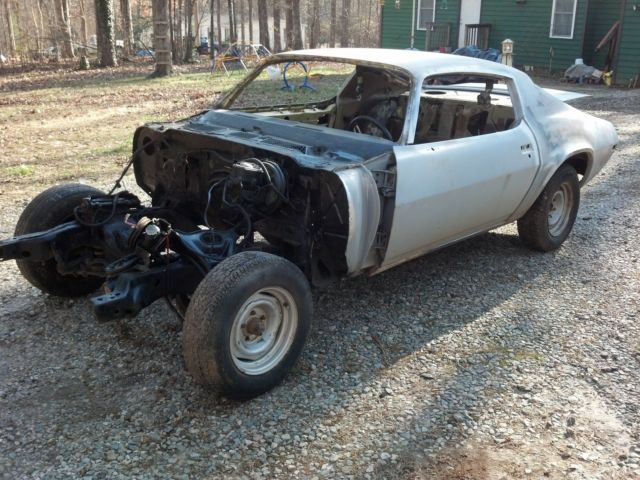1972 Camaro good rolling chassis /Bill of sale only 1972 Chevrolet Camaro