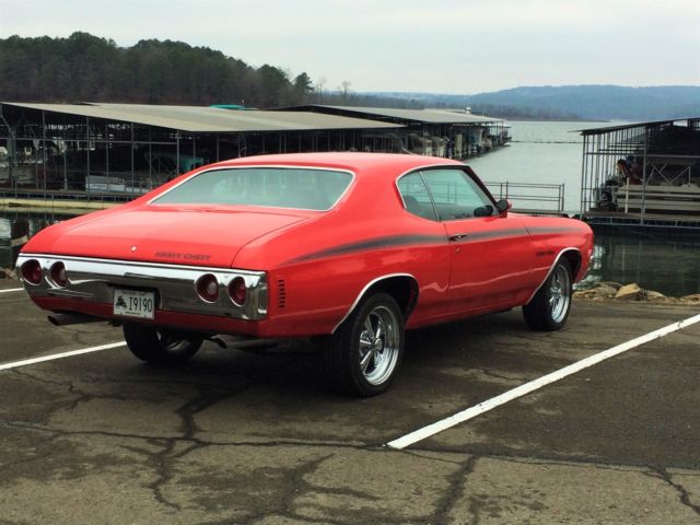 1972 Chevrolet Chevelle Heavy Chevy Decal trim added
