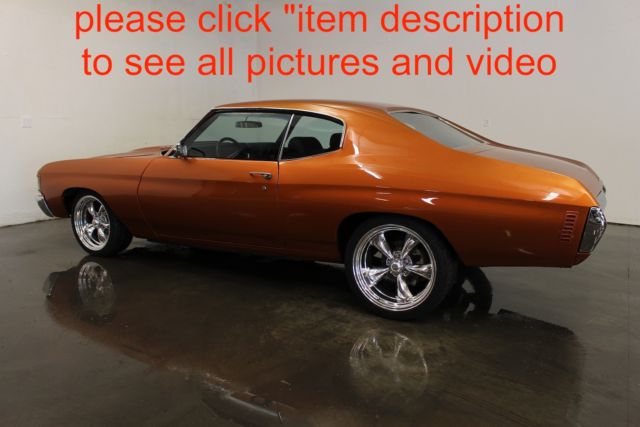 1972 Chevrolet Chevelle 350 auto 4 wheel disc brakes PS bucket seats conso - photo 5