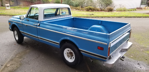 1972 Chevrolet C/K Pickup 2500 Custom deluxe camper - photo 3