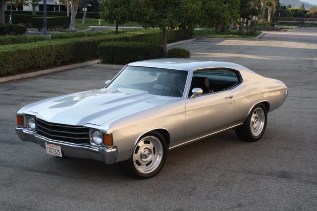 1972 Chevelle RestoMod 454 Tremec 5 Speed Fuel Injection 9" Rearend 1972 Chevrolet Chevelle