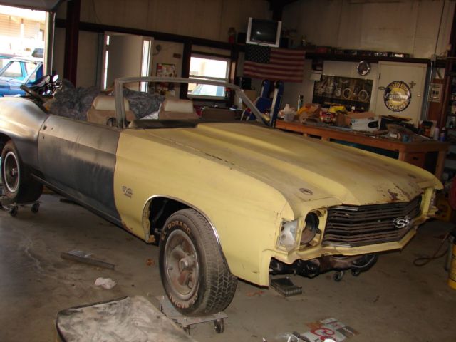 1972 Chevrolet Chevelle SS LS5 W CODE 454 CONVERTIBLE - photo 5