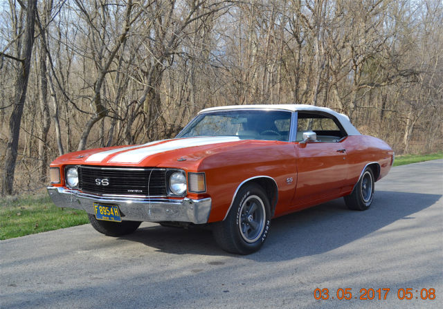 1972 Chevrolet Chevelle 2 DOOR CONVERTIBLE - photo 2