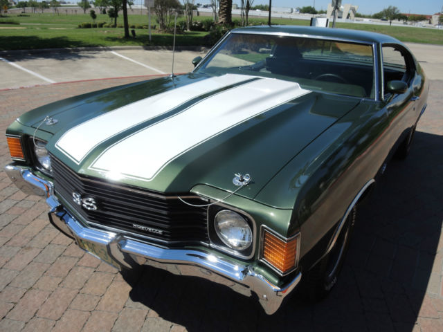 1972 Chevelle SS LS3 (402cid) real "U" coded vin, SS documented w/build sheet 1972 Chevrolet Chevelle SS 396 (402) - LS3 big block