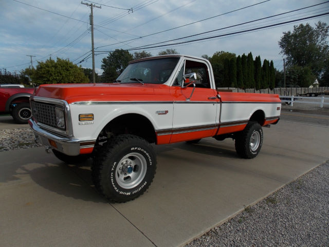 1972 Chevloet K20 Super Cheyenne 3/4 ton 4x4 1972 Chevrolet C/K Pickup 2500 k20