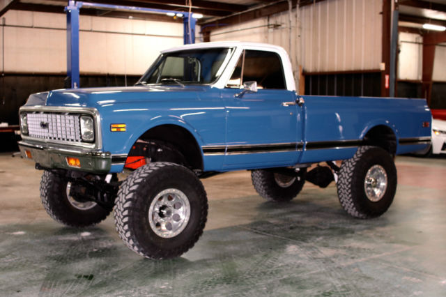 1972 Chevrolet 4x4 Custom Truck Must See Frame off Super Nice K20 1972 Chevrolet C-10 K20 Cheyenne