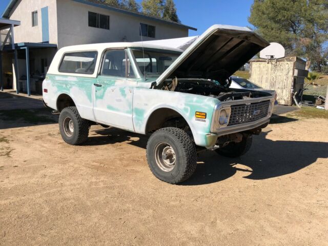 1972 Chevrolet Blazer Factory AC + Original SPID + Med Olive/Parchment